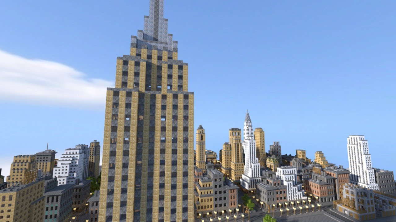 Minecraft New York City Map 1.6.4